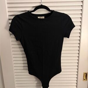Madewell Classic Black Bodysuit